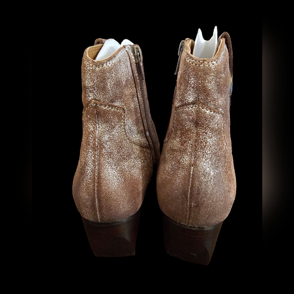 Seychelles Upside Boot In Distressed Pewter Suede… - image 6